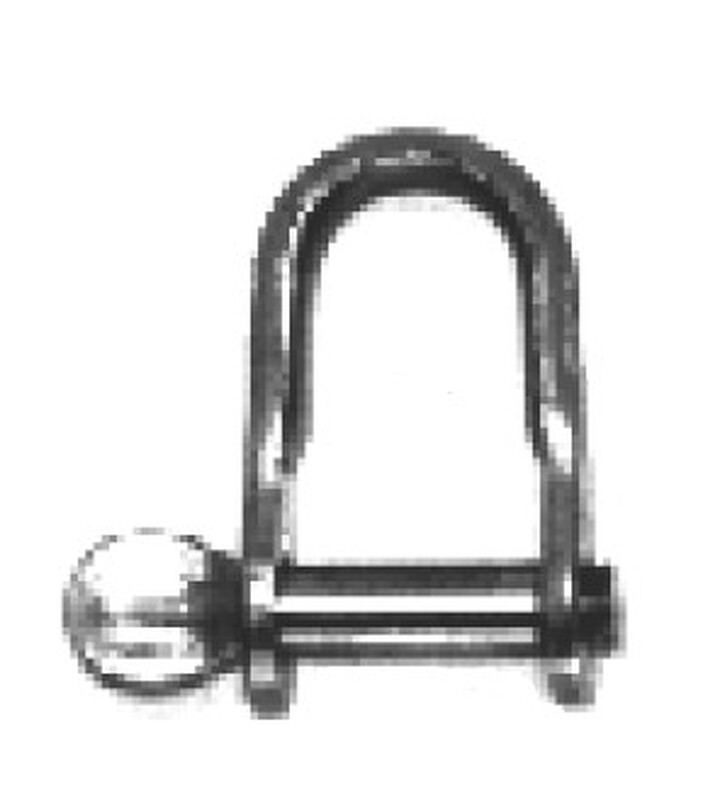 STAMPED STAINLESS SHACKLE...