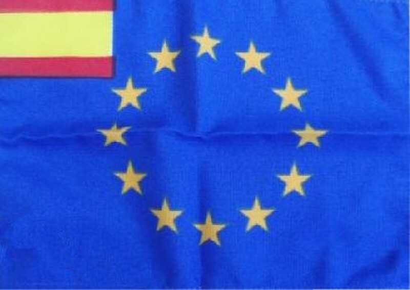 EEC FLAG+SPAIN 100X150