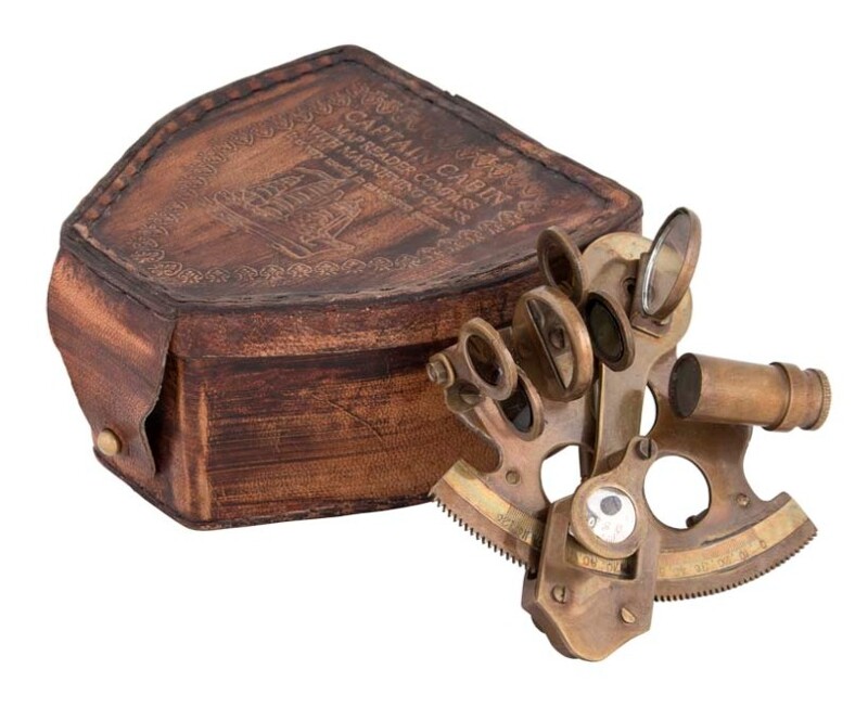 SEXTANT WITH LEATHER CASE 0840