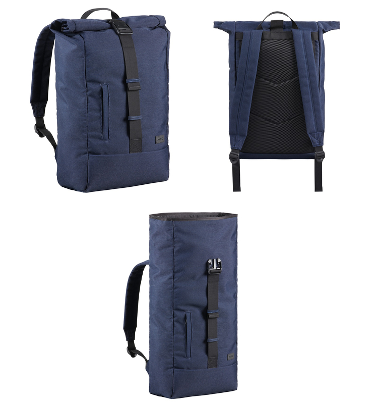 MUSTO CANVAS ROLL TOP BAG