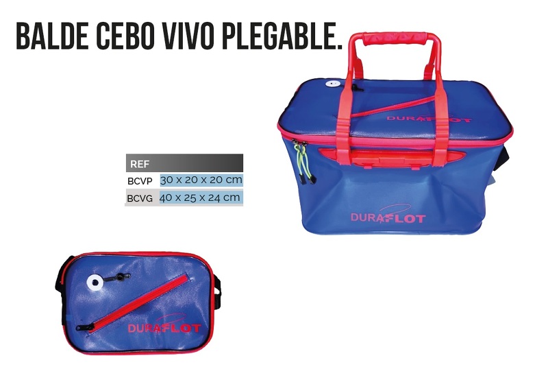 CUBO P/CEBO VIVO PLEGABLE  BCV