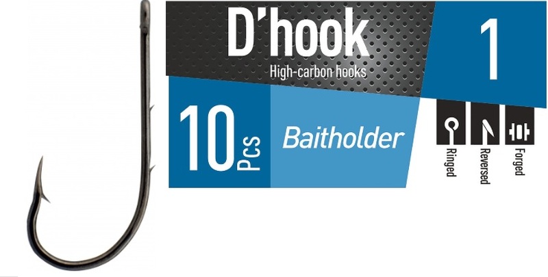 HOOK D HOOK BAITHOLDER B/10...